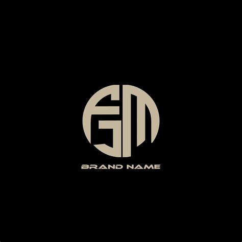 FJM Monogram Logo 22231801 Vector Art at Vecteezy