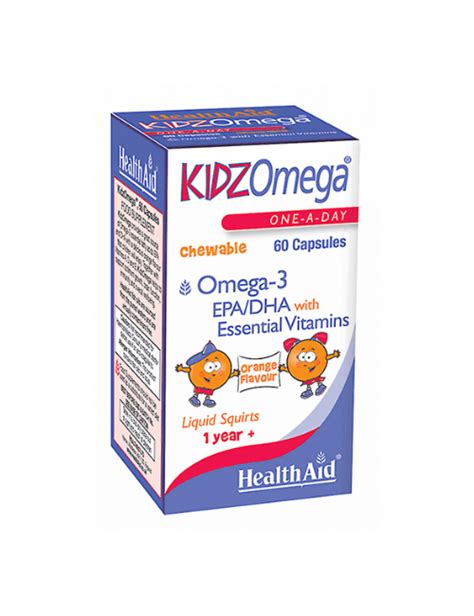Kidz Omega 3 za otroke | HealthAid