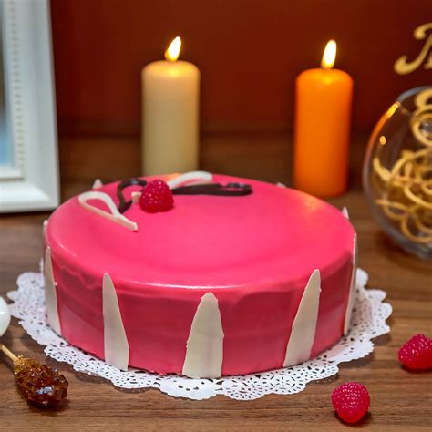 Торт "Малиновый Блюз"