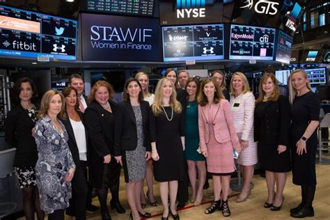 sta women  finance  ring nyse opening bell security traders