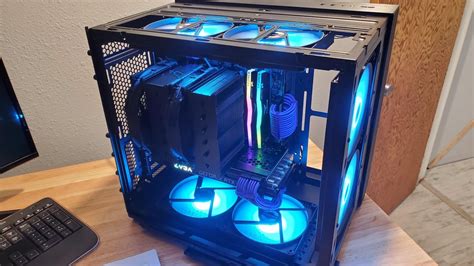 The Air Mini was a fun build! Details in the comments. : r/lianli