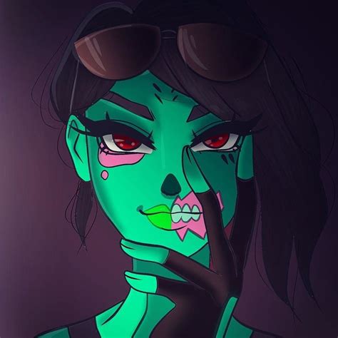 Fortnite Art Fanart Fan Art Ghoul Trooper Anime