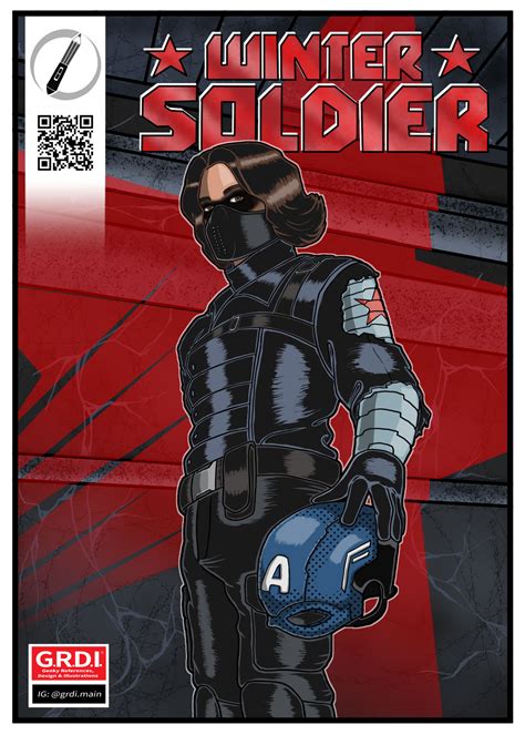Winter Soldier Comic Book Cover by grdobina on DeviantArt