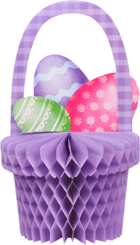 Easter Baskets Set2 11 Party Favor 585x1024 Png Download