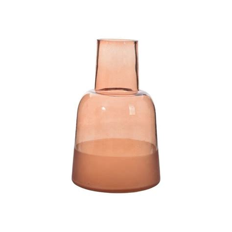 Vaso Frosted Nude X X Cm Vidro Le Casa