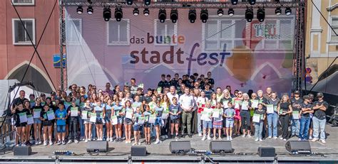 Sportlerinnen Und Sportler Wurden Beim Bunten Fest F R Ihre