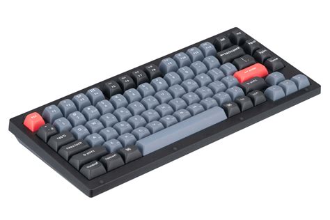Клавіатура механічна Keychron V1 84Key Gateron G Pro Blue Hot Swap QMK USB A EN UKR RGB