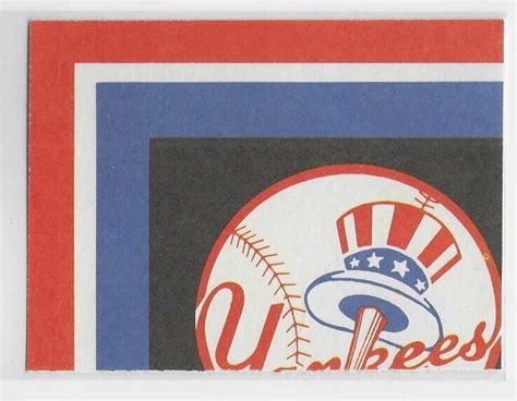 Fleer Grand Slam Hi Gloss Team Sticker Pittsburgh Pirates Hat Logo