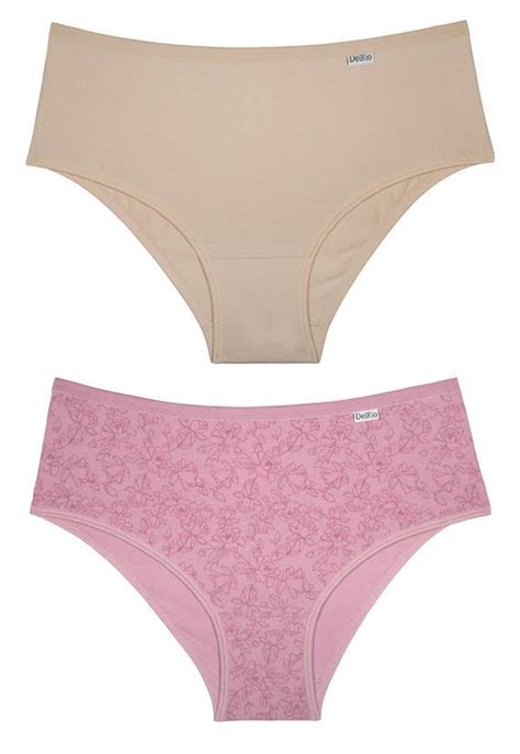 Kit De Calcinhas Delrio De Algod O Le Lingerie