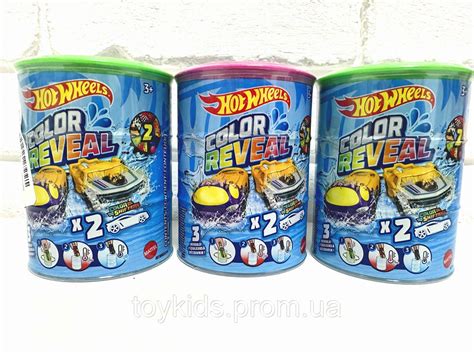 Набор сюрприз Хот Вилс Цветное перевоплощение Меняющие цвет машинки шт Hot Wheels Color Reveal