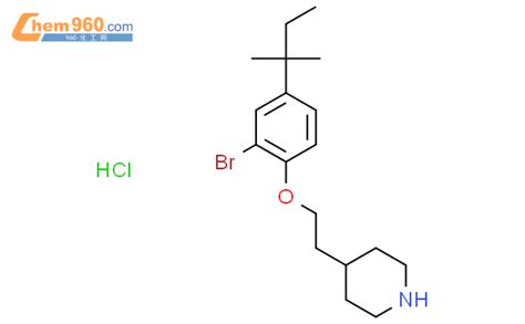 Bromo Tert Pentyl Phenoxy Ethyl Piperidine