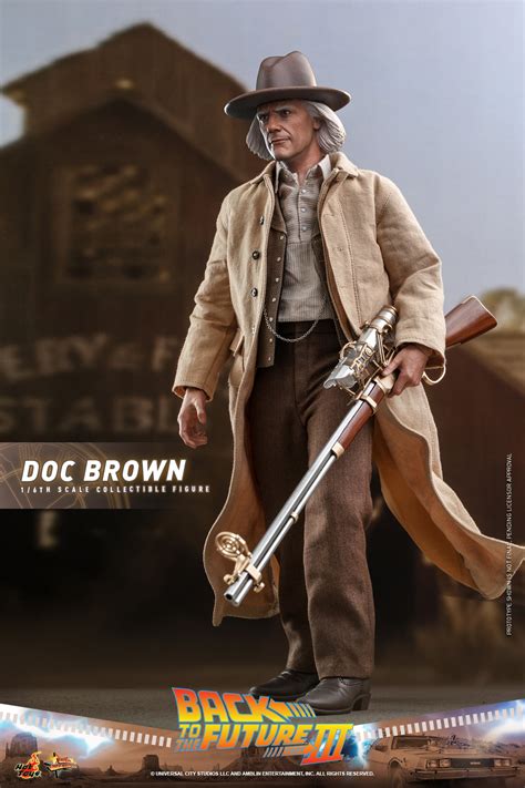 Hot Toys Mms Back To The Future Part Iii Doc Brown Acaretoys