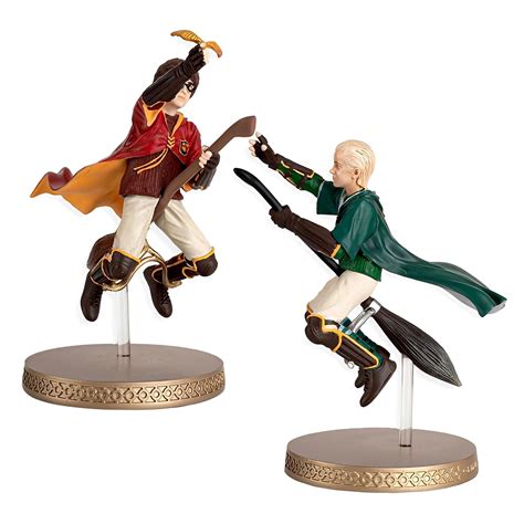 Buy Eaglemoss Collections Wizarding World Harry Draco Quidditch Duo