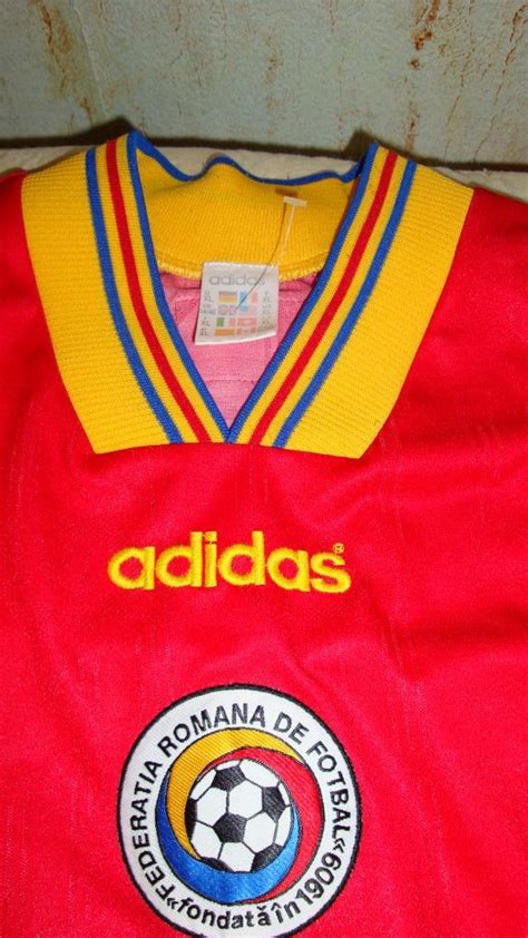 Romania Away Football Shirt 1996 1998