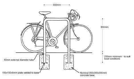 bike parking dimensions google search bicycle parking stand diagram