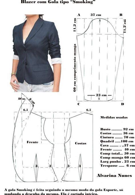 Выкройка женского пиджака