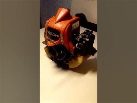 Ремонт тримера hitachi N825 - YouTube