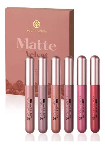 Conjunto Batons Matte Nude Unidades Longa Dura O Mercadolivre