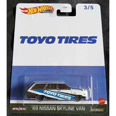 Hot Wheels Nissan Skyline Van Toyo Tires Shopee Malaysia