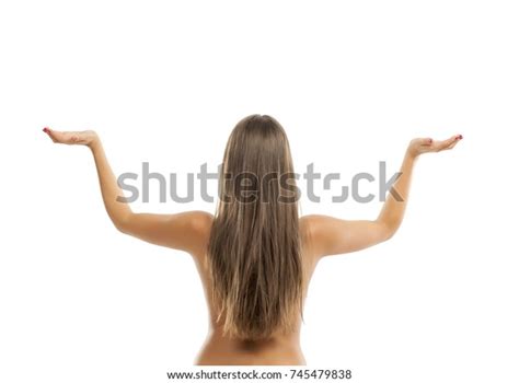 Back View Nude Woman Long Hair Stock Photo 745479838 Shutterstock