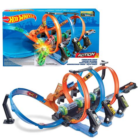 Hot Wheels Tor Wy Cigowy P Tle Grozy Zestaw X Autko Prezent Dla Ch Opca Allegro Pl