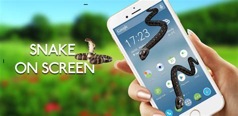 Snake On Screen - Hissing Snake in Phone Joke Android App