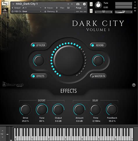 Dark City Kontakt Plugin Pusher
