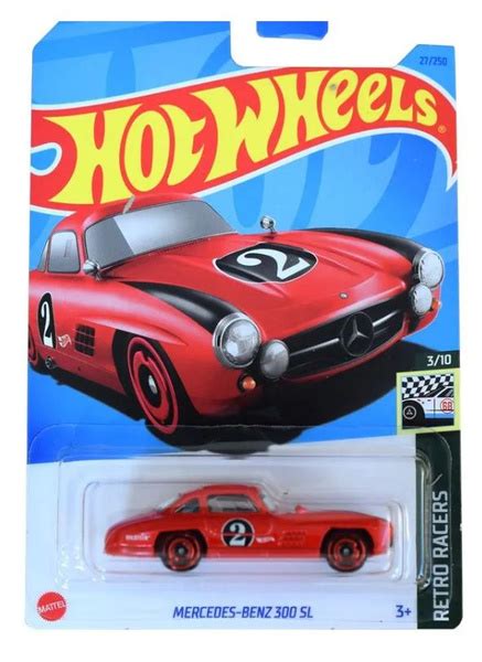 Hot Wheels Mercedes Benz Sl Hw Retro Racers Ozon