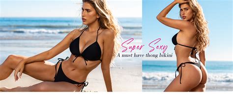 Amazon Relleciga Women S Thong Bikini Bottom Clothing Shoes Jewelry