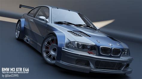 The BMW M3 GTR E46 "NEED FOR SPEED MOST WANTED EDITION" :: Behance