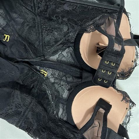 Victorias Secret Teddy Lingerie Bodysuit No Longer Depop