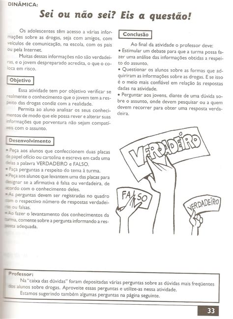 Pedagogia e Serviço Social Falando sobre DROGAS