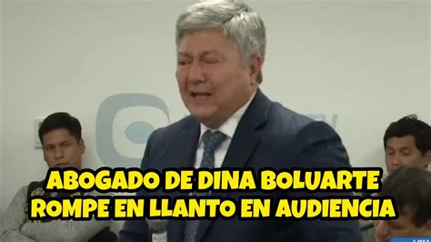 Harvey Colchado Confirm Que Grabaron Al Ab Gado De Dina Boluarte