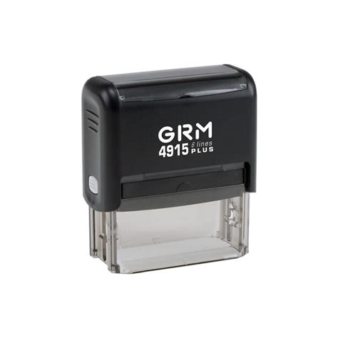 GRM 4915 Plus - Автоматическая оснастка для штампа, чёрный корпус