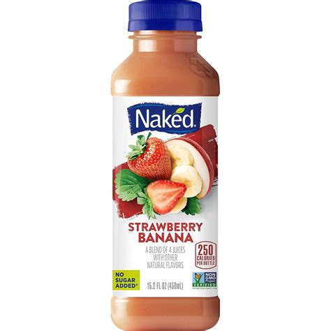 Amazon Naked Strawberry Banana Fl Oz Bottle Grocery