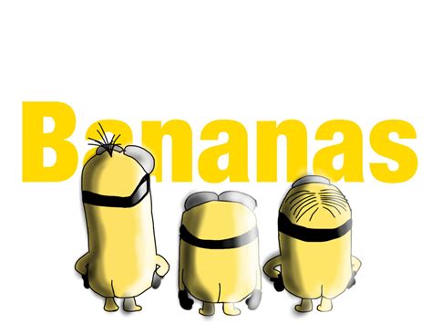 Minions Bananas by MoreFox on DeviantArt