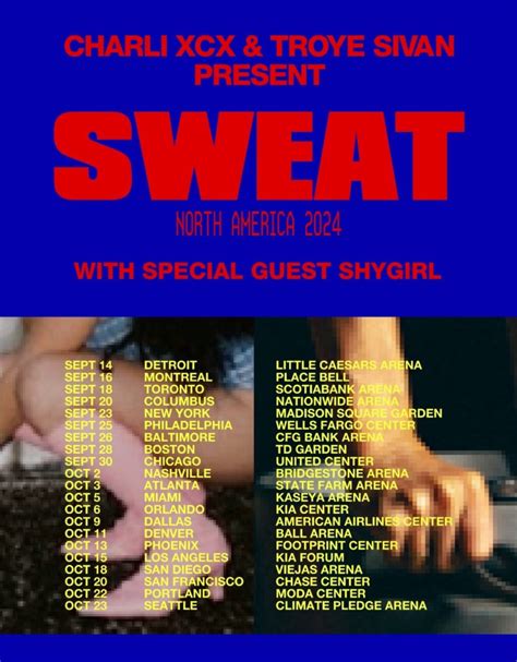 Charli Xcx Sweat Tour 2024 Tickets - Ashly Kassey