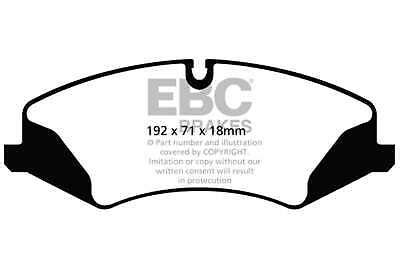 Disc Brake Pad Set Ultimax Oem Replacement Brake Pads Front Ebc Brake