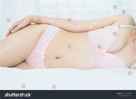 Body Sexy Woman Pink Lingerie Studio Stock Photo Shutterstock