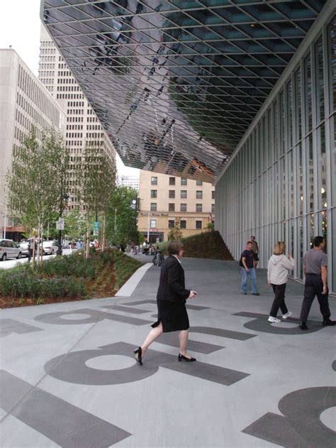 Seattle Public Library - Inside Outside