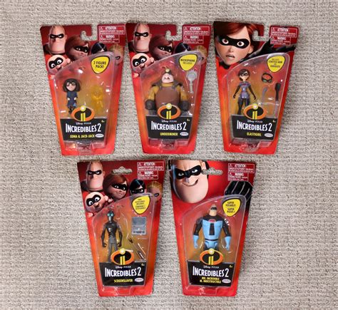 Action Figures Toys Disney Pixar The Incredibles 2 Screenslaver 4