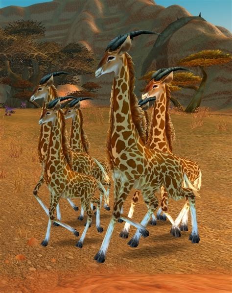 Ancienne Girafe Des Tarides Pnj World Of Warcraft