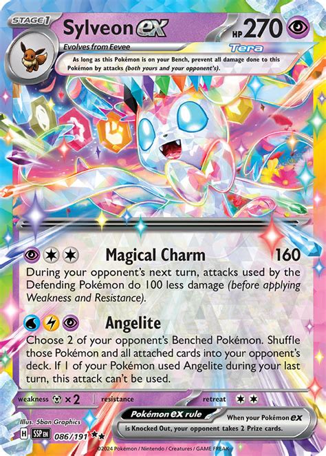 Sylveon Ex Surging Sparks SSP 086 PkmnCards