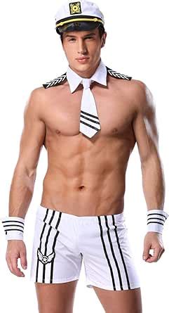 Amazon Men Sexy Sailor Costume Outfit Lingerie Clothing Shoes Jewelry