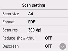 Canon Inkjet Manuals TS8800 Series Setting Items For Scanning