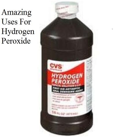 Amazing Uses For Hydrogen Peroxide - The Prepared Page