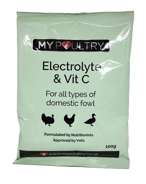 My Poultry Electrolyte & Vit C 100g - Smyth Veterinary Services