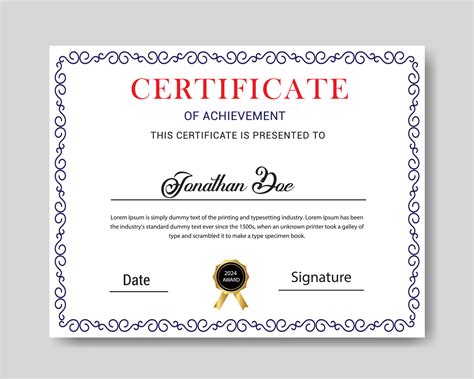 Professional Certificate Templatecollegediploma Certificate Template