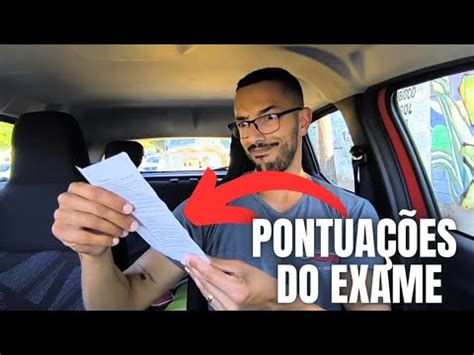 Como Funciona As Pontua Es No Exame Do Detran Youtube