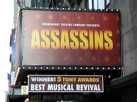 Assassins Marquee Movie Marquee Broadway Theatre New York Theatre Poster